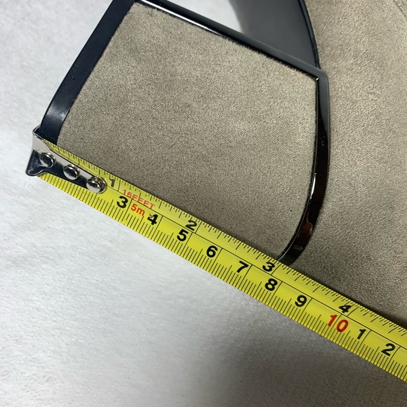 NEW DKNY Women's Cilli Microsuede Block Heel Knee-high Boot Beige Size 8.5M - Picture 13 of 16